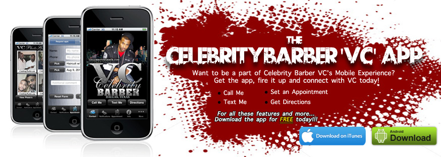 Celebrity Barber App