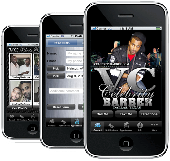 The App Celebrity Barber