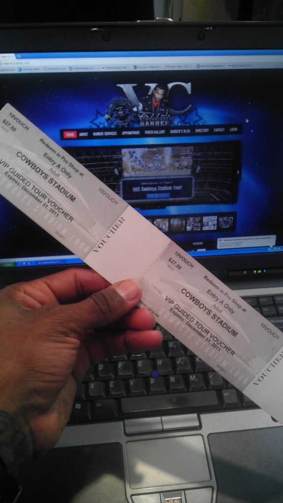 Cowboy Stadium Tour Ticket Giveaway